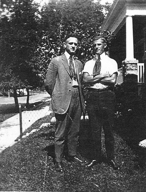Frank and Michael Vogl, Milwaukee, Wisconsin, 1925?