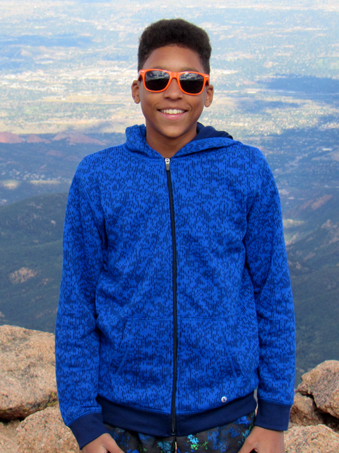 Joachim on Pike's Peak, Pike National Forest, Colorado, 2019