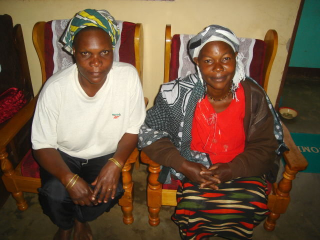 grandma Petronida and her sister, Bukoba, Tanzania, 2008