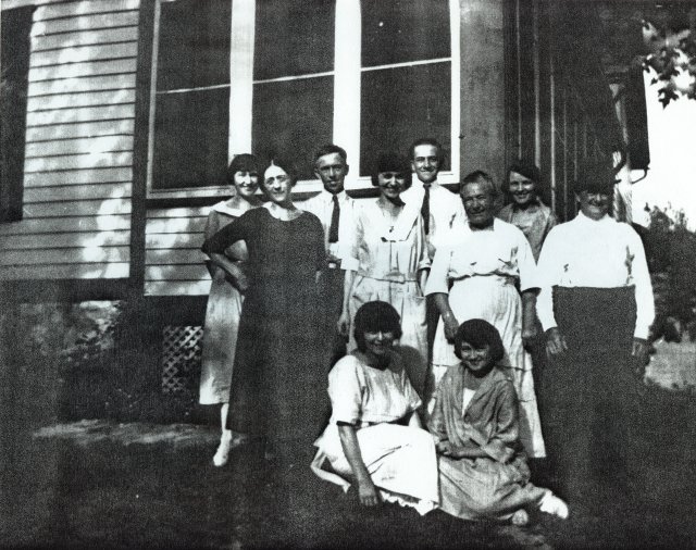 The Reinke family, , Wisconsin, 1923