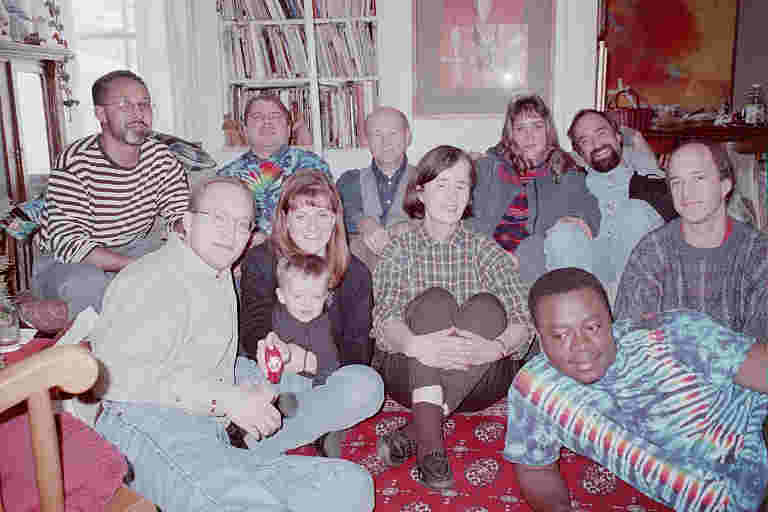 the Vogl family at Christmas, South Bend, Indiana, 1999
