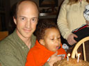 Greg's birthday with Joachim, Fort Collins, Colorado, 2007