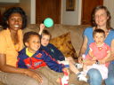 Joanitha and Joachim with Filipe and his mother, Fort Collins, Colorado, 2009