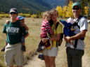 Greg, Joachim, Filipe and family, Pingree Park, CSU Mountain Campus, Colorado, 2008